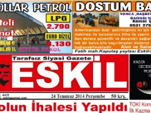 Eskil Gazetesinde Bu Hafta