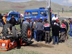 Aksaray'da kaza! Devrilen Traktörün Altında Öldü