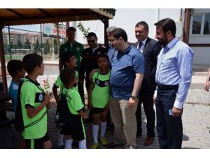 Başkan Yazgı Belediyespor Tesislerinde İncelemelerde Bulundu