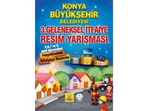 Konya İtfaiyesinden Resim Yarışması