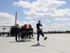 Şehit Üsteğmenin Cenazesi Memleketi Konya’da