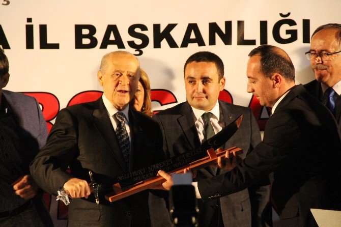 MHP Lideri Bahçeli Konya’da