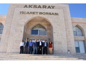 AK Parti Milletvekili Özegen’den Aksaray Ticaret Borsası’na Ziyaret