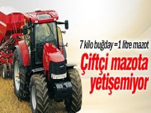 Çiftçinin derdi mazot fiyatları!