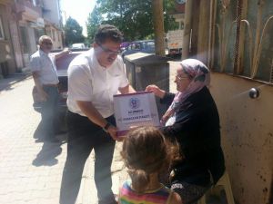 Akşehir’de İhtiyaç Sahiplerine Gıda Yardımı