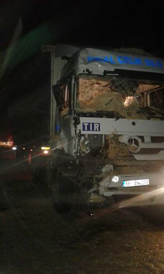 Ortaköy'de kaza 2'si ağır 4 yaralı