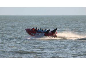 Beyşehir Gölü’nde jetboat turları başladı