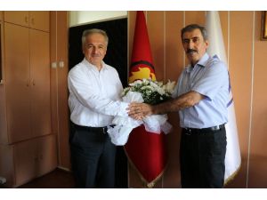 Ercan Uslu görevine başladı