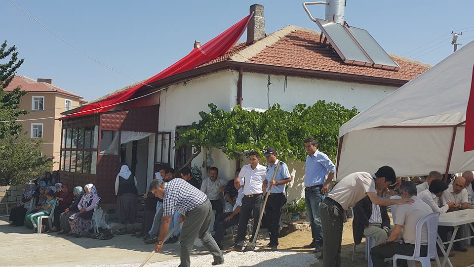 Ortaköylü şehit'in son paylaşımı