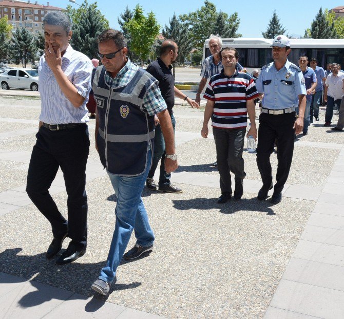 Aksaray’da 11 polis memuru tutuklandı