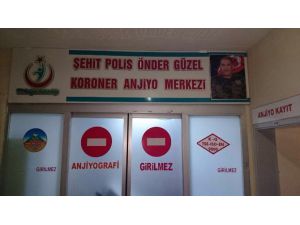 Şehit Önder Güzel’in ismi anjiyo merkezine verildi