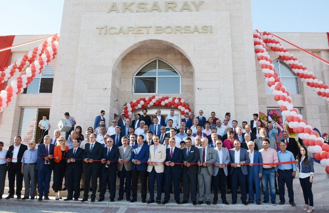 Bakan Tüfenkci Ticaret Borsası’nın açılışını yaptı