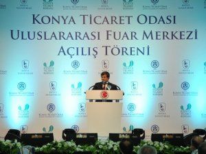 Davutoğlu Konyada işadamları ile biraraya geldi