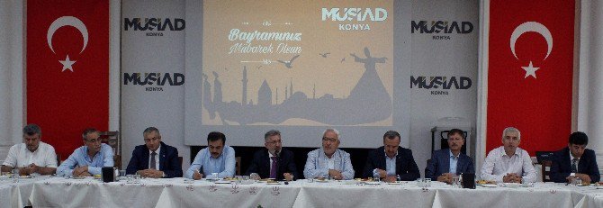 MÜSİAD Konya Şubesi bayramlaşma programı iş dünyasını buluşturdu