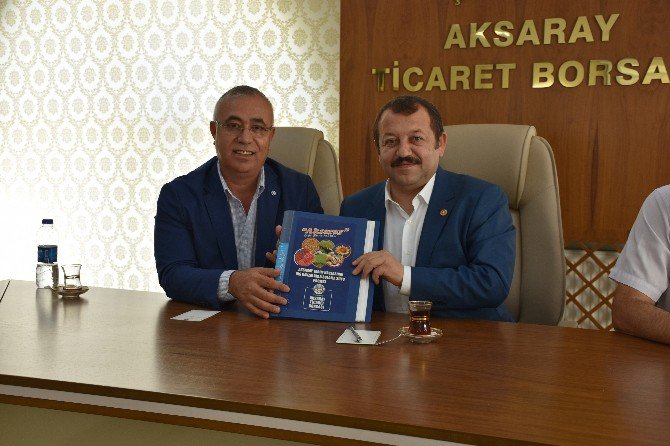 Milletvekili Serdengeçti’den Aksaray Ticaret Borsası’na ziyaret