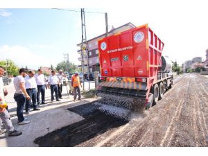 Beyşehir Belediyesi’nden asfalt seferberliği