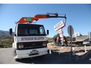 Seydişehir’in mahallesi olan belde ve köyler yeni tabelalarına kavuştu