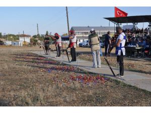 Tek kurşun ve trap atışları turnuvası Seydişehir’de yapıldı