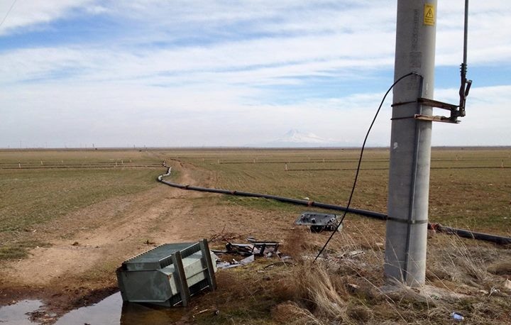 Ahlaksızlar! Eskil'de yine trafo hırsızlığı