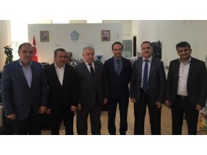 Seydişehir heyetinden Rektör Şeker’e ziyaret