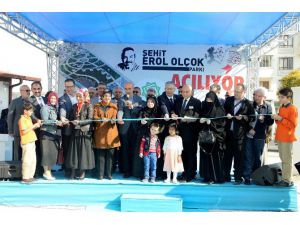 Şehit Erol Olçok Parkı hizmete açıldı