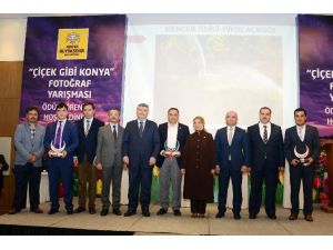 “Çiçek Gibi Konya” fotoğraf yarışmasının ödülleri verildi