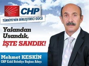 Mehmet Keskin'den kadınlar günü mesajı