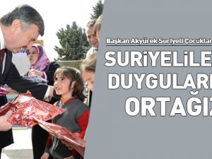 Suriyelilerin Duygularına, Sıkıntılarına Ortağız