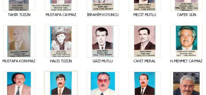 1927 Yılından Günümüze Eskil Belediye Başkanları