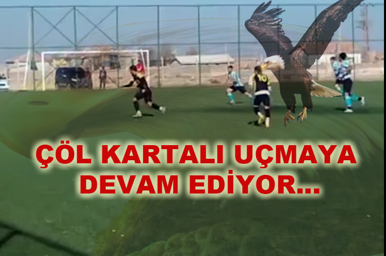 Çöl Kartalı Sonradan Uçtu!