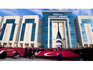 Konya Adliyesi çalışanlarından terör saldırısına tepki