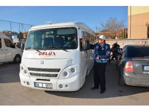 Aksaray’da zabıtadan servis denetimi