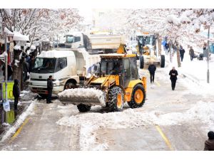 Aksaray Belediyesi’nde kar alarmı