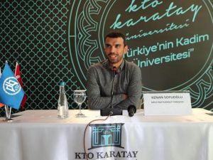 Kenan Sofuoğlu KTO Karatay Üniversitesi öğrencileriyle buluştu