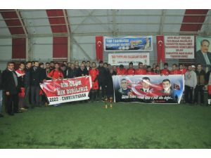 Akşehir’de şehit kaymakam adına futbol turnuvası