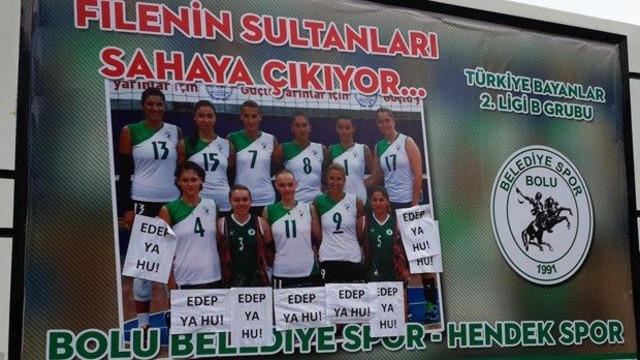 Bayan Voleybolcuların Şortların Üstüne Öyle Bir Yazı Yazdılar ki!