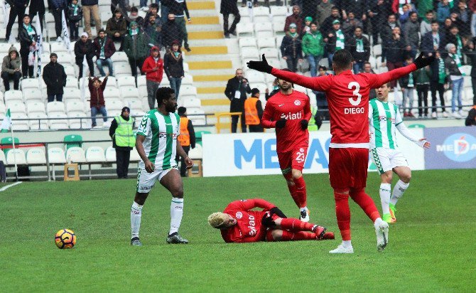 Atiker Konyaspor 1 Antalyaspor 1 (Maçtan dakikalar)