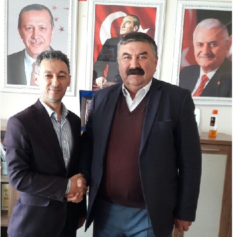 İsmail Meral'den Ak Parti Eskil İlçe Teşkilatına Ziyaret