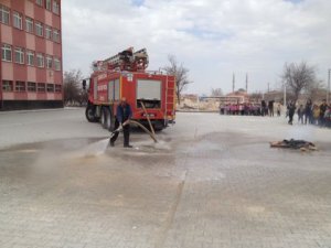 Eşmekaya'da gerçeği aratmayan tatbikat