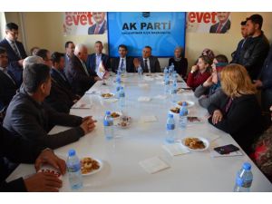 AK Parti Konya İl Başkanı Arat, referandum çalışmalarını sürdürüyor