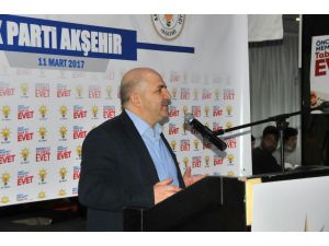 AK Partili Baloğlu, Akşehir’de referandum çalışmalarına katıldı