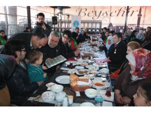 Beyşehir Belediyesi’nden şehit aileleri ve gaziler onuruna yemek