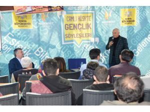 ‘Gençlik Söyleşilerine’ Mustafa Kabakcı konuk oldu