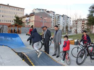 Seydişehir Belediyesinden gençlere parkur