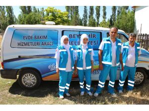 Beyşehir’de evde bakım hizmeti