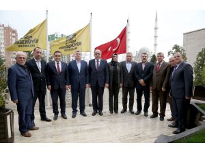 MHP heyetinden, Başkan Akyürek’e ziyaret