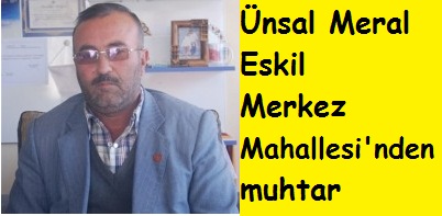 Ünsal Meral Muhtar Adayı