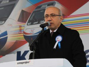 Karaman-Konya hızlı tren hattının temeli atıldı