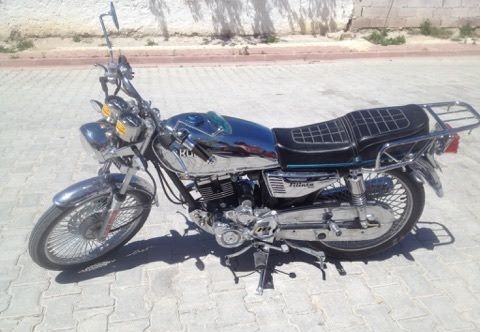 Aldığı gün motosikleti çaldılar