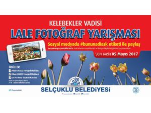 Selçuklu’da ’Kelebekler Vadisi Lale Fotoğraf’ yarışması